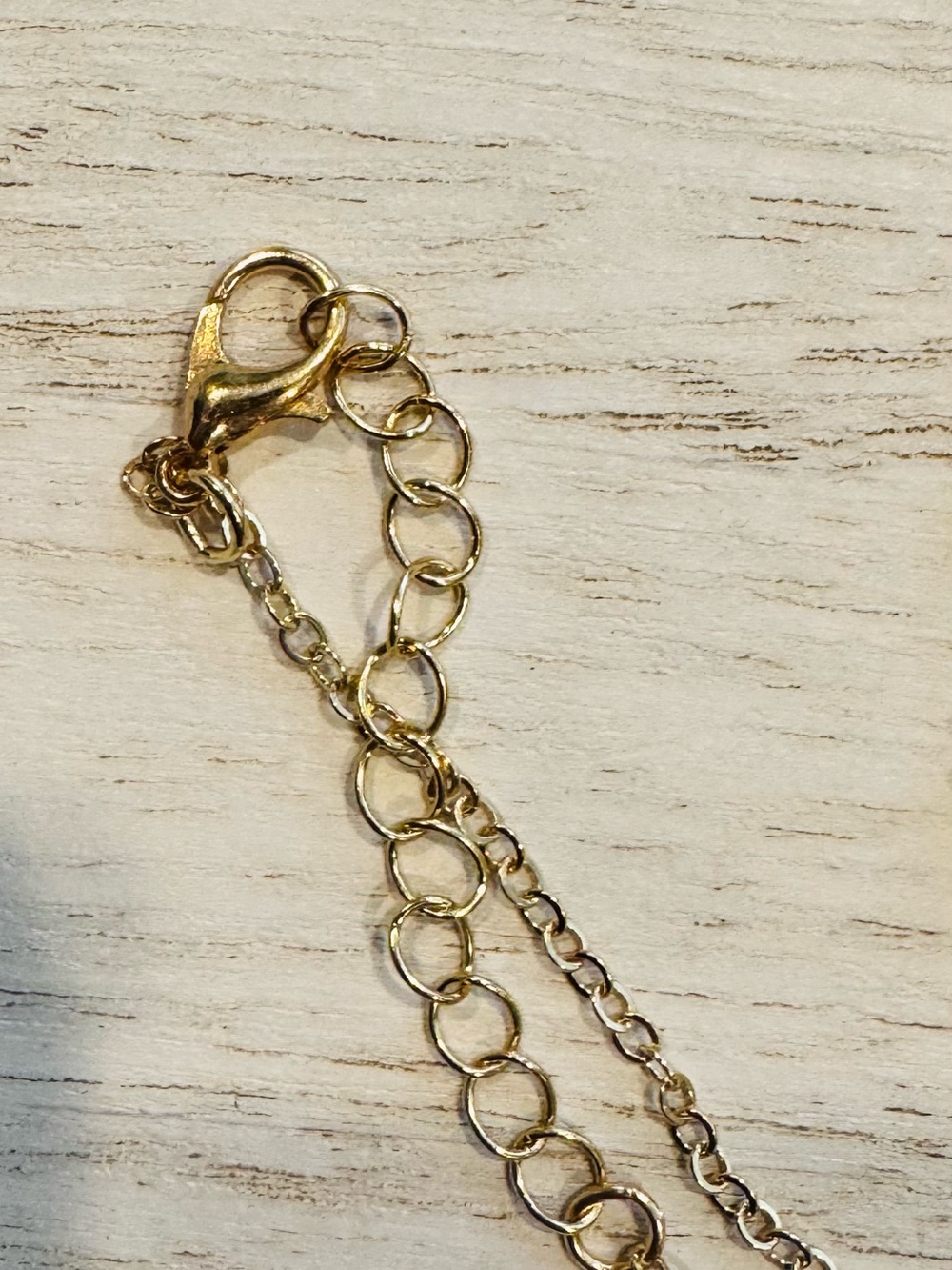Gold and Green Frog Pendant Necklace chain 17” with 2” extension frog 1” long - Picture 4 of 10